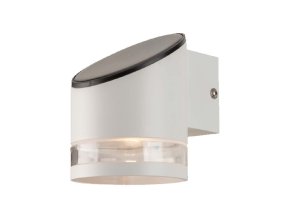 130869 bile led nastenne solarni svitidlo s pohybovym mw cidlem 1w ip44