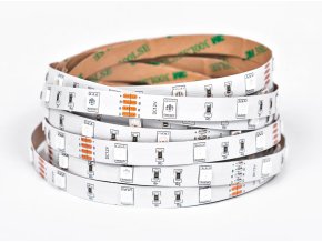 rgb led strip 7,2w m fără protecție ip20