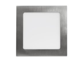 argintiu built-in panou led 170x170 2