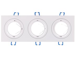 79668 triplu alb pătrat balamale plafon cadru