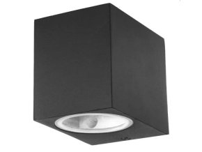 lumina de fatada neagra gu10