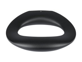 132598 cerne led nastenne svitidlo ovalne designove 9w