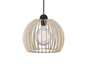 131920 4 dreveny zavesny lustr chino pro zarovku e27 30cm