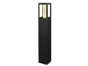 132827 cerne zahradni led sloupkove svitidlo crocus 12w ip65 80cm