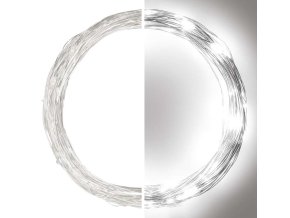 114279 led Crăciun nano lanț argint 10m