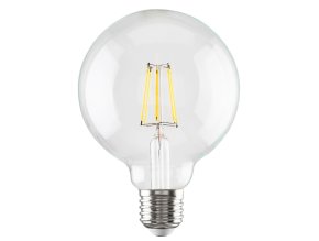 136827 led zarovka filament g95 7w e27
