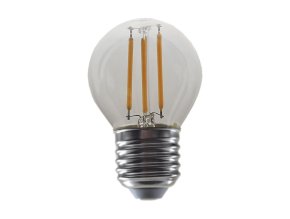 136833 5 led zarovka filament g45 4w e27