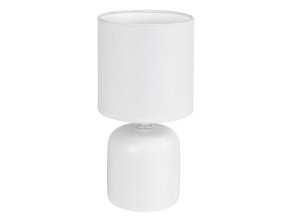 138045 bila stolni lampa daphni pro zarovku e14