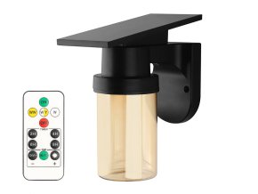 138318 cerne led fasadni solarni svitidlo valcove 0 9w ip54 cct s do