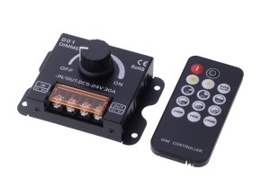 138606 stmivac manualni 30a s ovladacem rfm pro jednobarevne led pasky