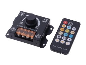 138609 stmivac manualni 30a s ovladacem rfm pro cct led pasky