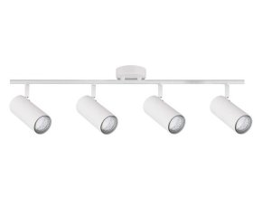 126653 bile stropni svitidlo colly pro zarovku 4x gu10