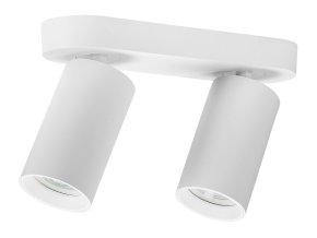 139353 bile stropni svitidlo yorli pro zarovku 2x gu10