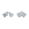 69398 12 argint LED panou cu cadru 600 x 600mm 45w lumina zilei alb