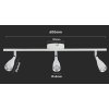 131569 5 bile led bodove svitidlo 13 5w