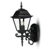 131830 3 cerne fasadni svitidlo pro zarovku e27 ip44 40cm