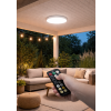 Corp de iluminat LED aplicat alb Plano rotund 350mm 24W IP44 Premium cu senzor de mișcare MW și telecomandă
