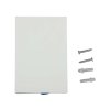 132604 3 bile fasadni led svitidlo obdelnikove 4w ip65
