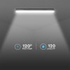132613 7 led prachotesne svitidlo s nouzovym modulem 120cm 36w 120lm w