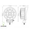 67026 6 led lumina de lucru 42w 10 30v