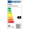 LED20W A65 E27 Etichetă 752542
