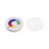 128384 2 dimled dalkovy ovladac kulaty rgb a rgbw bily
