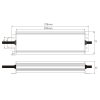 128585 1 led zdroj trafo 12v 300w ip67 slim
