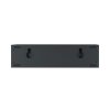 128880 7 cerne led nastenne solarni svitidlo s pohybovym cidlem 3w ip65