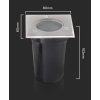 128886 3 hranate najezdove svitidlo pro led zarovku gu10 ip67