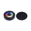 129156 7 dimled dalkovy ovladac kulaty rgb a rgbw cerny