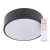 129360 3 smart tuya cerne led stropni svitidlo kulate 400mm 36w cct s do