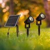 129573 2 solarni zahradni svitidlo zapichovaci 2x 1 2w