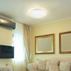130351 7 bile led stropni svitidlo kulate 260mm 12w cct