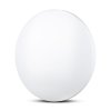 130357 10 bile led stropni svitidlo kulate 350mm 24w cct