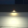 130623 6 bile led nastenne solarni svitidlo s pohybovym cidlem 3w ip65