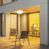 130632 2 bile prisazene led svitidlo kulate 420mm 36w ip44 s pohybovym mw cidlem a do