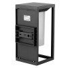 130665 3 sede led nastenne solarni svitidlo s pohybovym cidlem 2w ip65