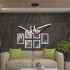 130770 2 cerne zavesne led svitidlo designove 72cm 24w