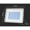 131010 3 cerny led reflektor 300w premium