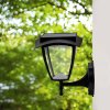 131061 4 cerne led nastenne solarni svitidlo 2w ip65