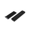 69794 2 telecomandă întunecată negru 1 canal