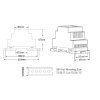 75704 5 triac dimmer dimmed pentru lumini led 230v pe foaie din