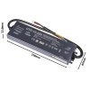 76485 transformator de alimentare cu led 12v 250w ip67 premium