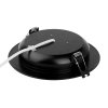 mi lumina încastrată a condus lumina plafon rgb cct 12w 1100lm 2 4ghz wifi negru 2847 2