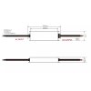 127778 2 led zdroj trafo long 24v 250w ip67