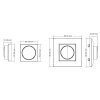 132929 11 dimled bezdratovy ovladac nastenny cerny 1 kanalovy