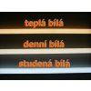 Lampă fluorescentă cu LED 120cm 18W Milky Cover Economy (culoare alb cald)