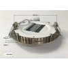 6W crom rotund trim 1 terminat