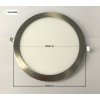 25W crom rotund trim 1 terminat