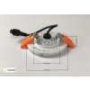 6W IP65 rotund finisat